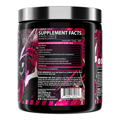 NUTREX | Outrage Ultra Stim Pwo - Strawberry Watermelon