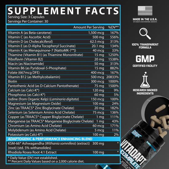 NUTREX | Vitadapt Complete - 90 caps