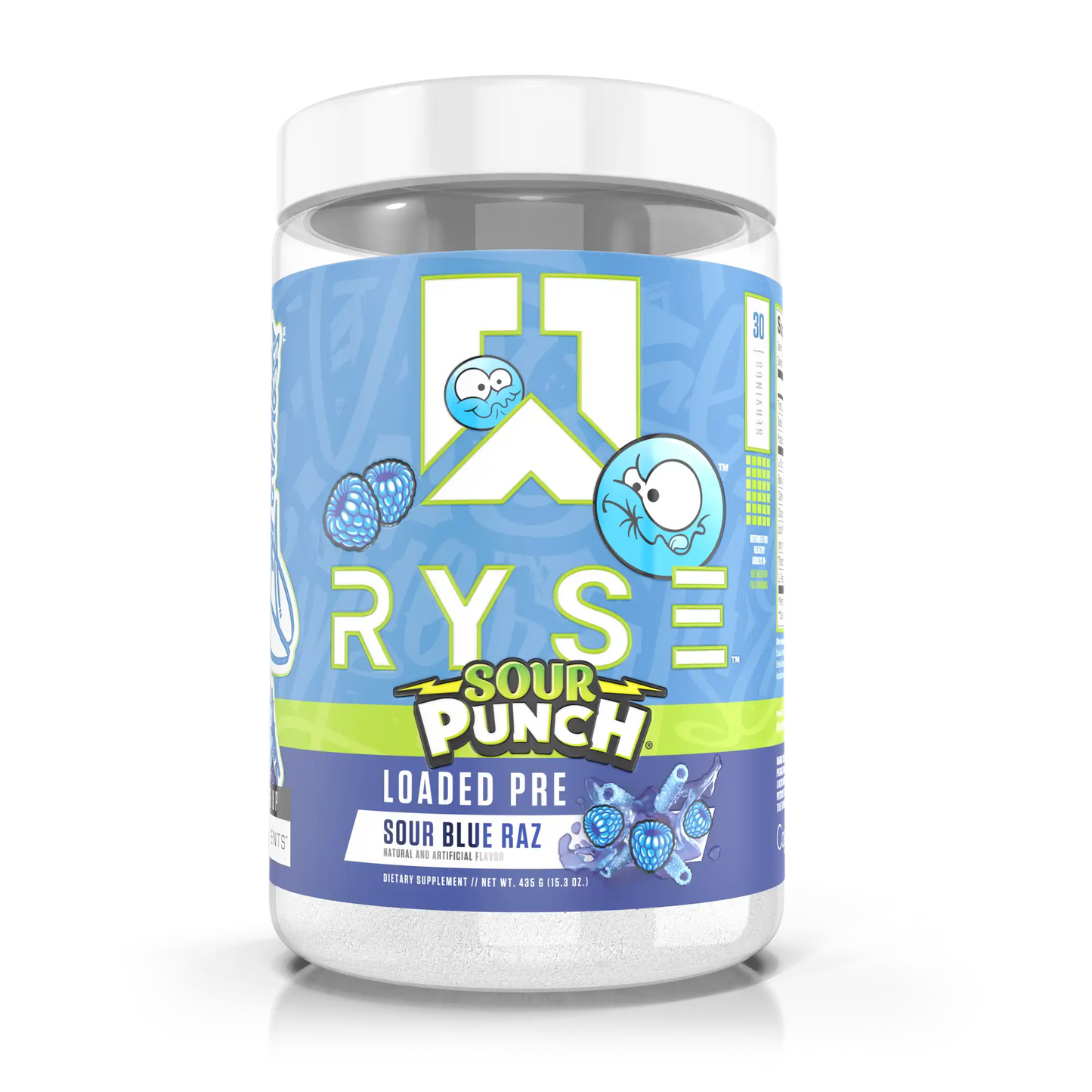 Ryse | Loaded Pre - Sour Punch Blue Raz