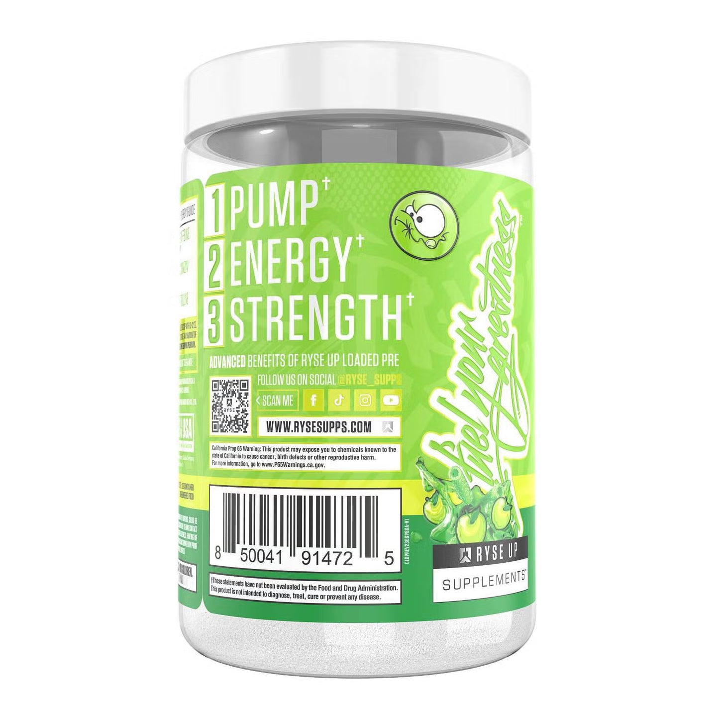 Ryse | Loaded Pre - Sour Punch Green Apple