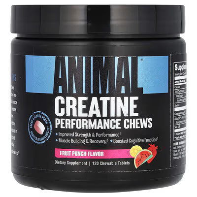 ANIMAL | Chews Creatina 120 tabletas - Fruit Punch