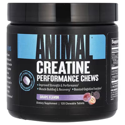 ANIMAL | Chews Creatina 120 tabletas - Grape