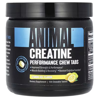 ANIMAL | Chews Creatina 120 tabletas - Lemon Ice