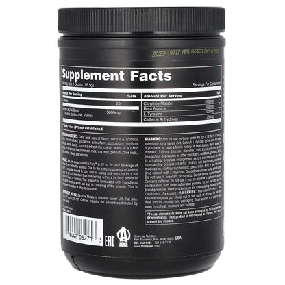 ANIMAL | Pre-workout Fury - Blue Raspberry.