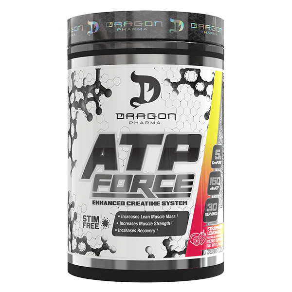 DRAGON PHARMA | ATP Force Creatina - Strawberry Lemonade