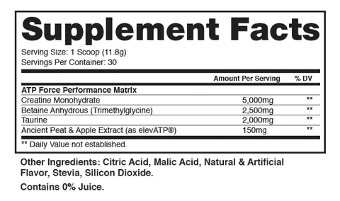 DRAGON PHARMA | ATP Force Creatina - Grape