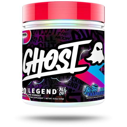 GHOST | Legend All Out Pwo - Blue Raspberry