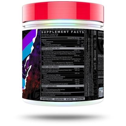 GHOST | Legend All Out Pwo - Blue Raspberry