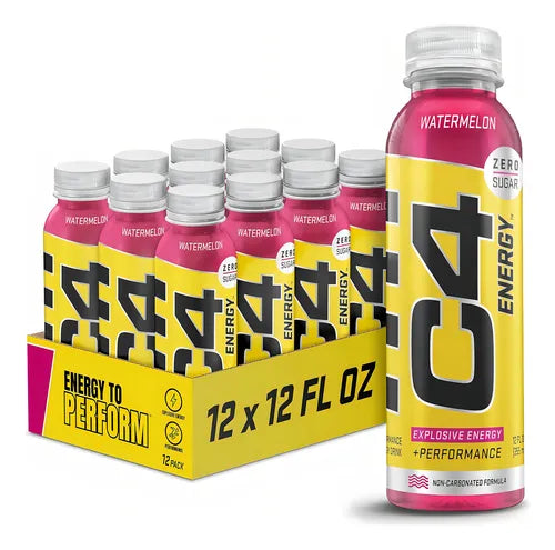 C4 | Energy Drink No Carbonated 12 pza - Watermelon