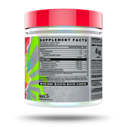 GHOST | BCAA 30 Serv - Kiwi Strawberry