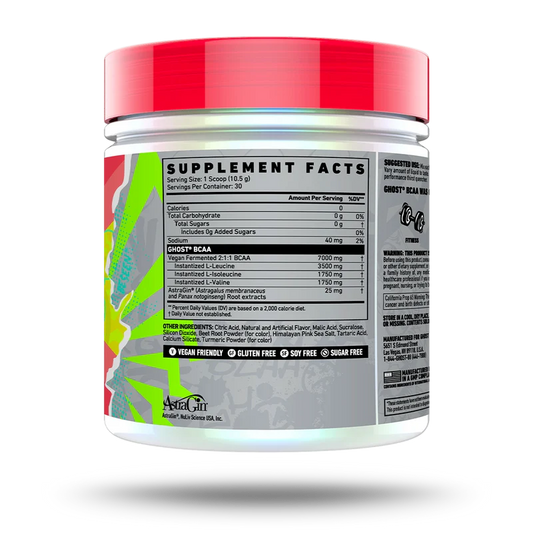 GHOST | BCAA 30 Serv - Kiwi Strawberry