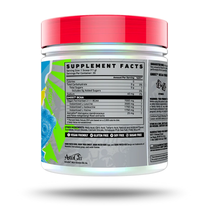 GHOST | BCAA 30 Serv - Sour Blue Raspberry