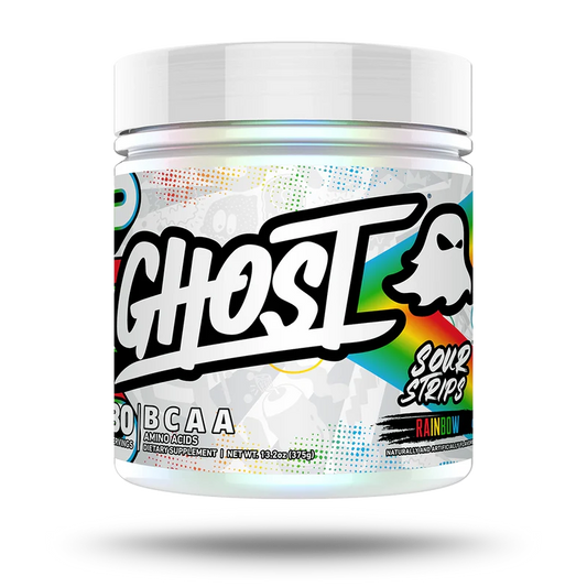 GHOST | BCAA 30 Serv - Sour Strips Rainbow