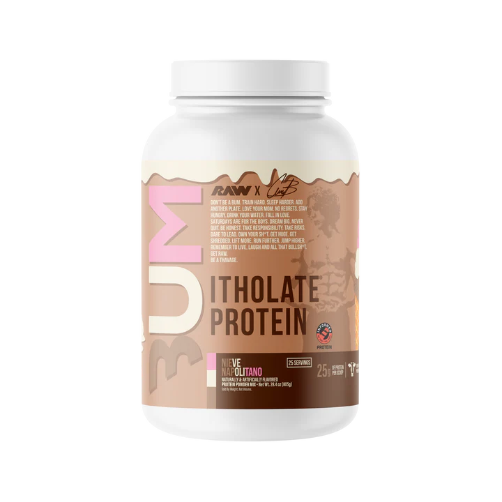 Raw| Cbum Proteína Itholate 2 lbs - Nieve Napolitano
