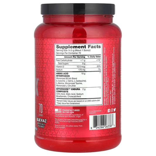 BSN | Amino X 70 Serv - Blue Raspberry