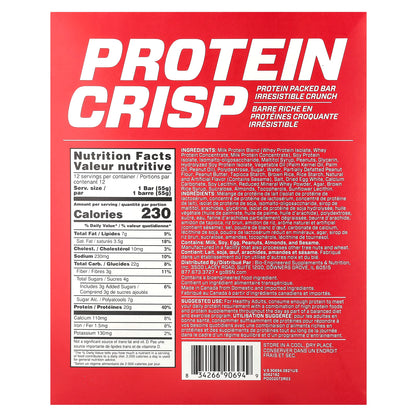 BSN | Barra de Proteína Crips 12 pza - Peanut Butter Crunch