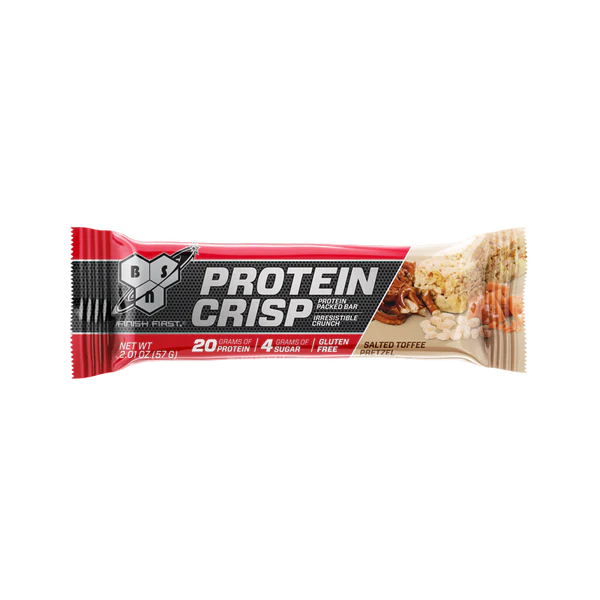 BSN | Barra de Proteína Crips 12 pza - Salted Toffee Pretzel
