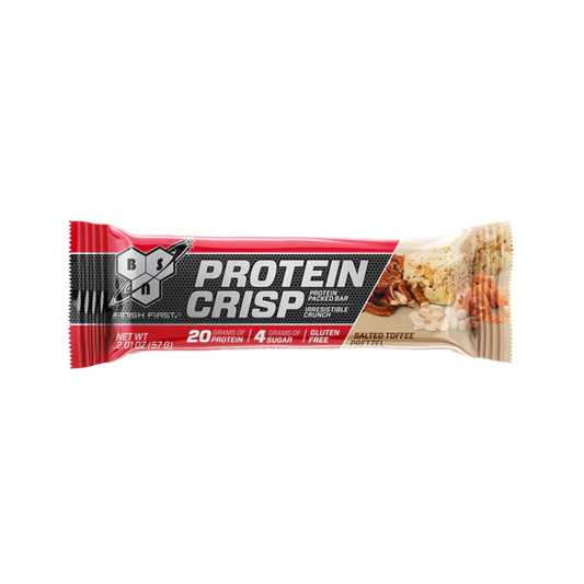 BSN | Barra de Proteína Crips 12 pza - Salted Toffee Pretzel