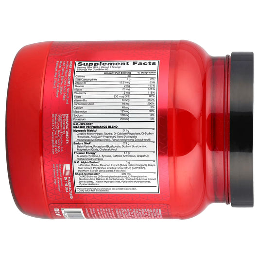 BSN | No-Xplode 3.0 Pre-entreno 60 Serv - Green Apple