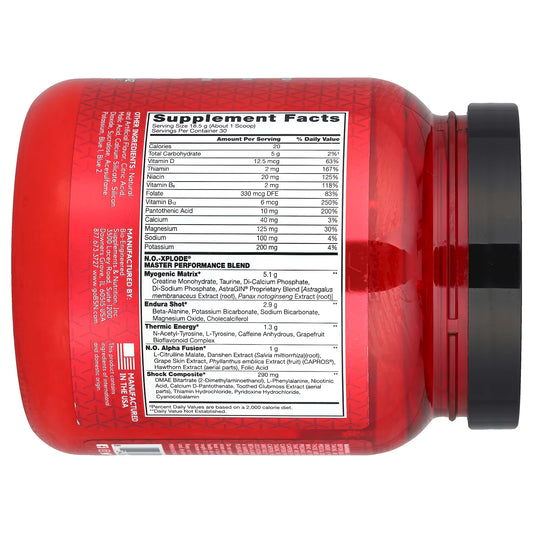 BSN | No-Xplode 3.0 Pre-entreno - Watermelon
