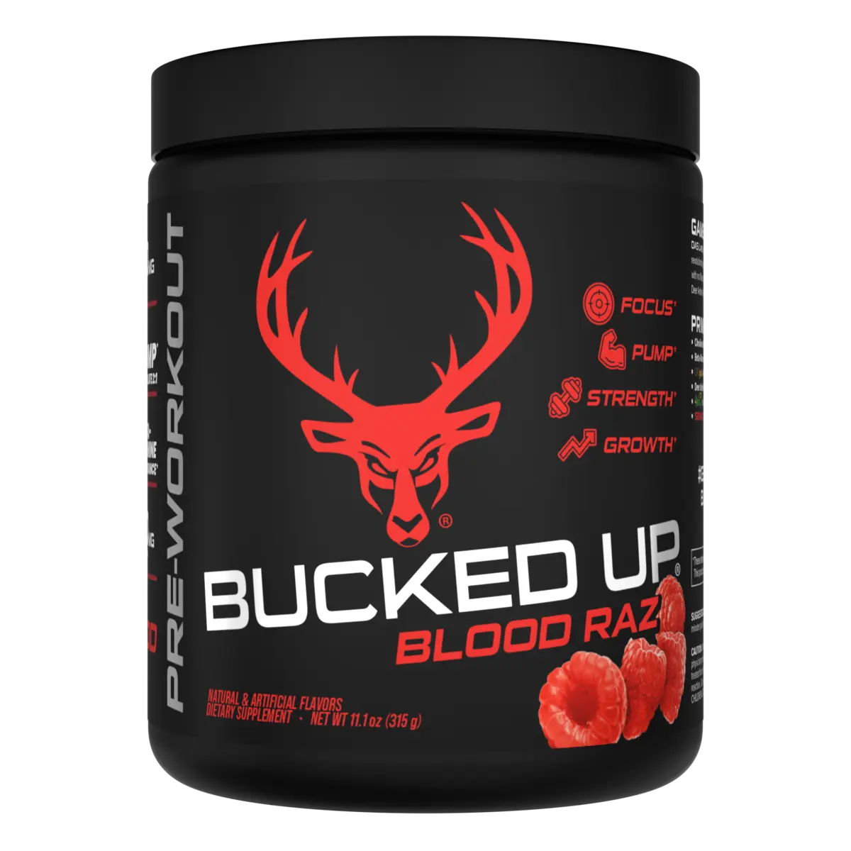 BUCKED UP | Pre-entreno / 30 Serv - Blood Raz