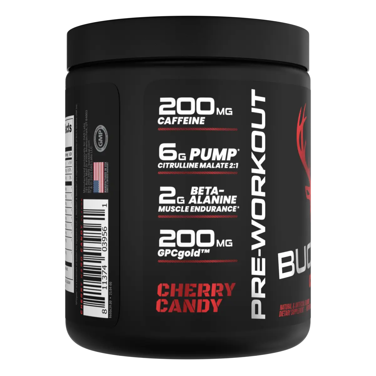 BUCKED UP | Pre-entreno / 30 Serv - Cherry Candy