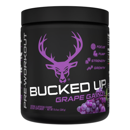 BUCKED UP | Pre-entreno / 30 Serv - Grape Gainz