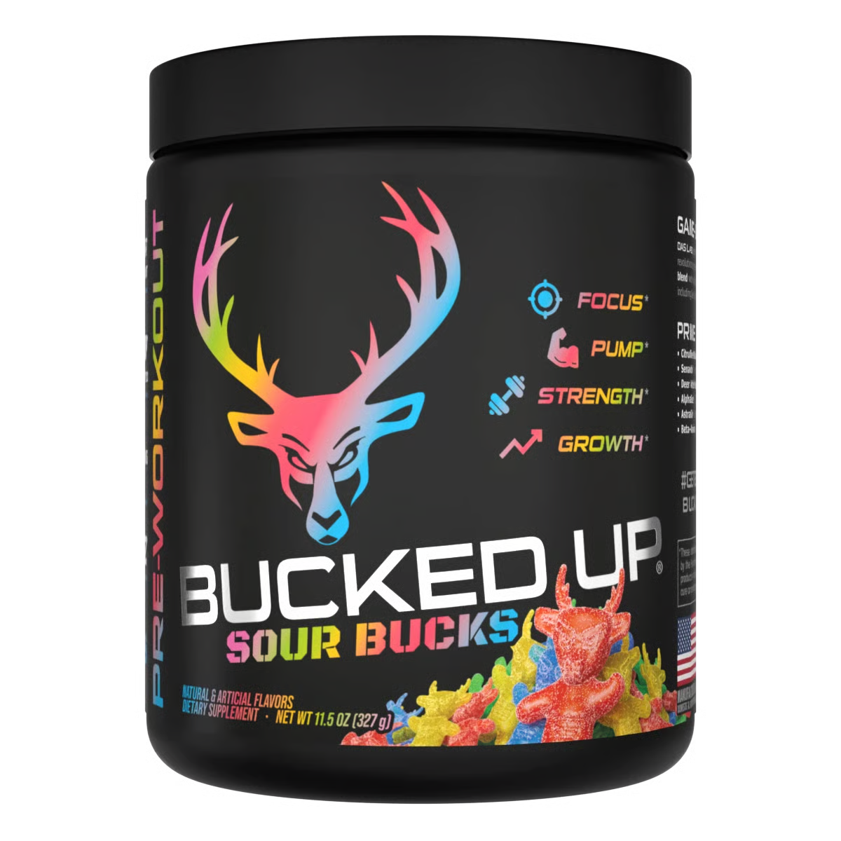 BUCKED UP | Pre-entreno / 30 Serv - Sour Bucks