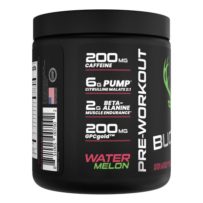 BUCKED UP | Pre-entreno / 30 Serv - Watermelon