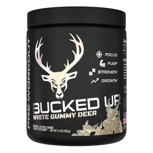 BUCKED UP | Pre-entreno / 30 Serv - White Gummy Deer