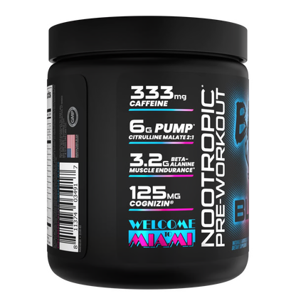 BUCKED UP | Pre-entreno Black BAMF 30 Serv - Welcome to Miami