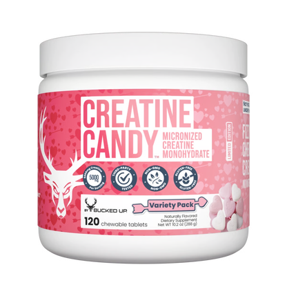 BUCKED UP | Creatine Candy - 120 Chewable Tablets
