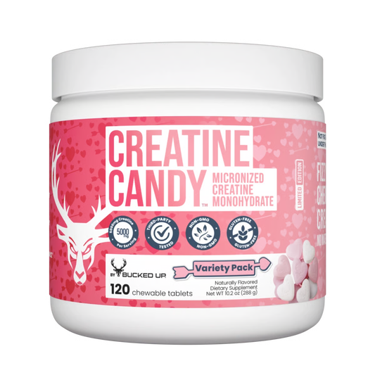 BUCKED UP | Creatine Candy - 120 Chewable Tablets
