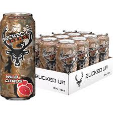 BUCKED UP | Energy Drink 12 pza - Wild Citrus