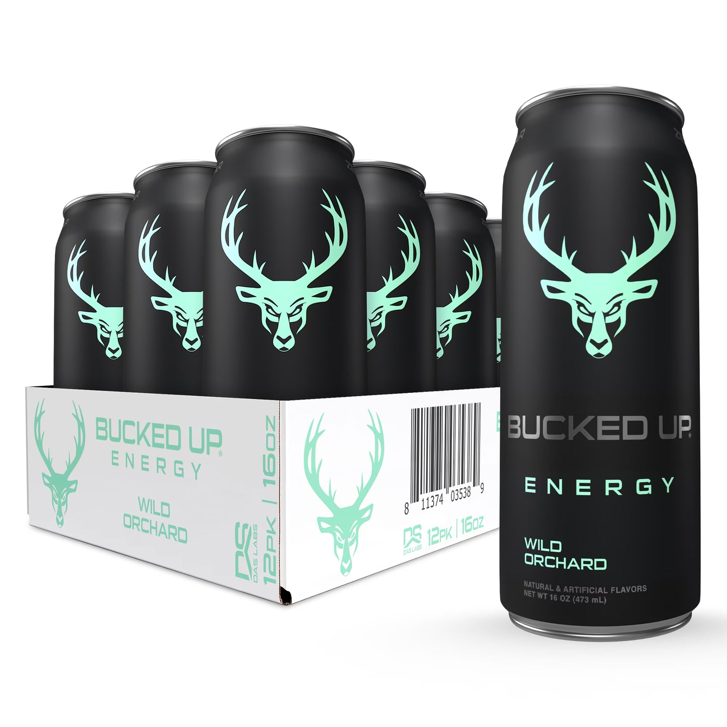 BUCKED UP | Energy Drink 12 pza - Wild Orchard