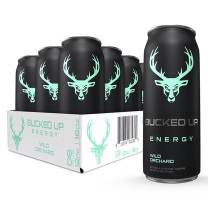 BUCKED UP | Energy Drink 12 pza - Wild Orchard