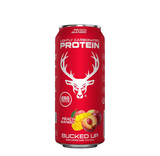 BUCKED UP | Lightly Carbonated Protein RTD / 12 pza - Peach Mango