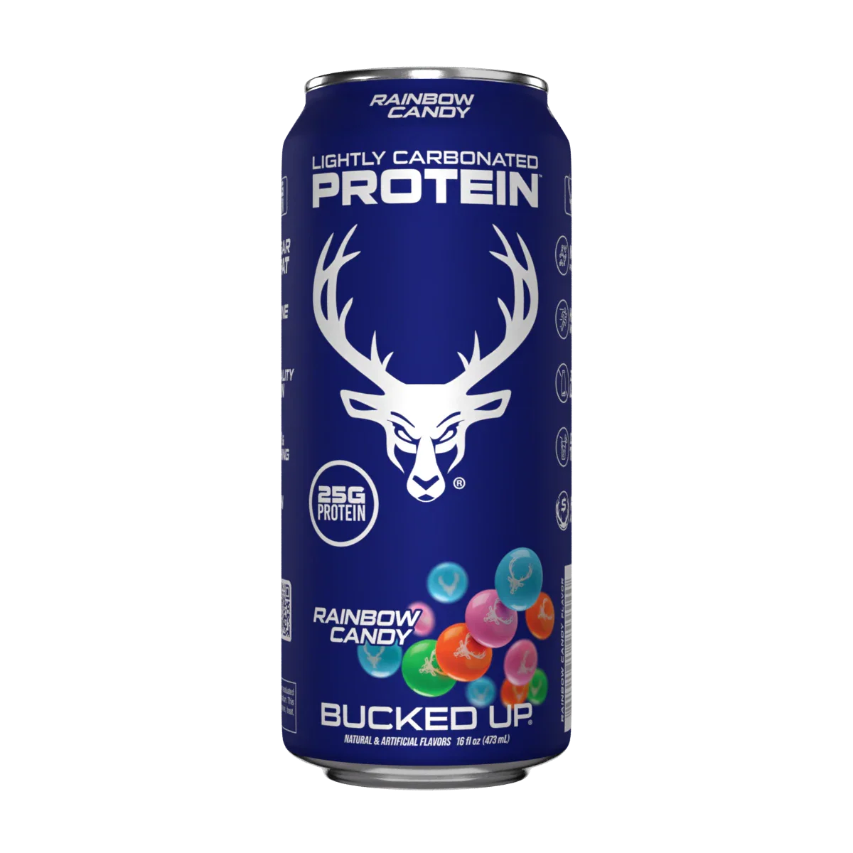 BUCKED UP | Lightly Carbonated Protein RTD / 12 pza - Rainbow Candy