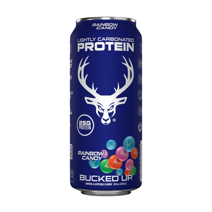BUCKED UP | Lightly Carbonated Protein RTD / 12 pza - Rainbow Candy