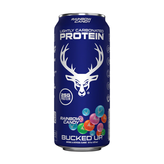 BUCKED UP | Lightly Carbonated Protein RTD / 12 pza - Rainbow Candy