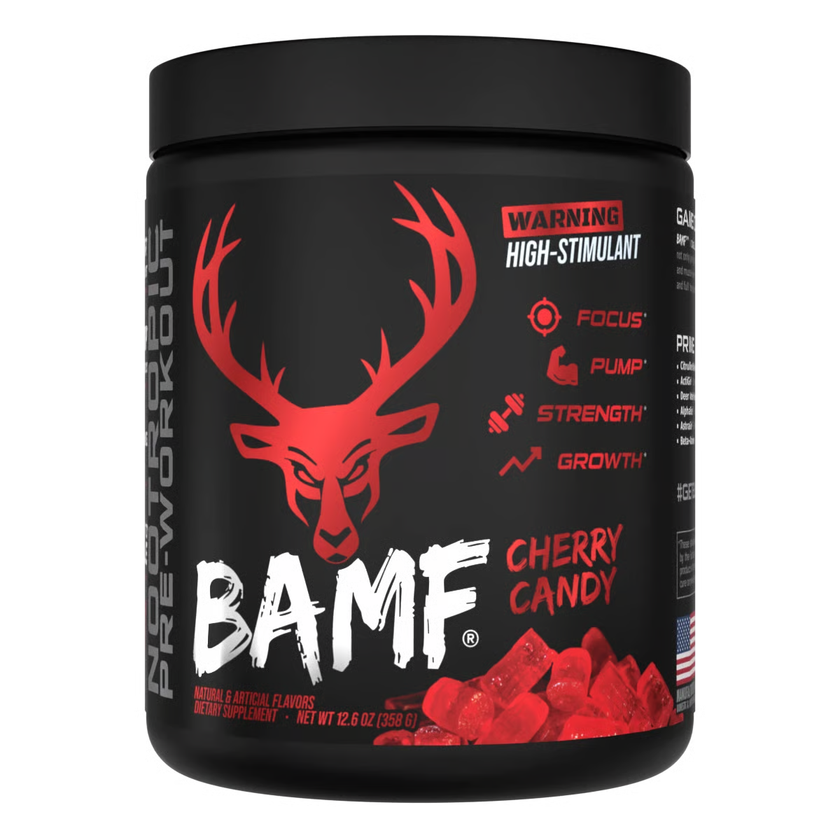 BUCKED UP | Pre-entreno BAMF 30 Serv - Cherry Candy