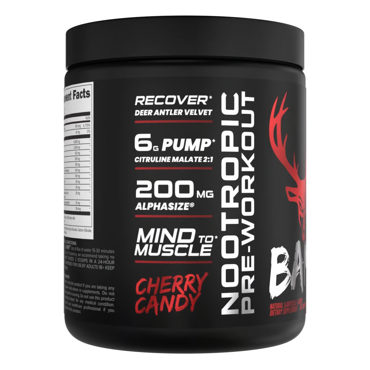 BUCKED UP | Pre-entreno BAMF 30 Serv - Cherry Candy