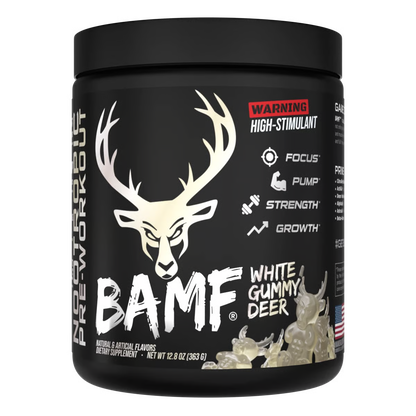 BUCKED UP | Pre-entreno BAMF 30 Serv - White Gummy Deer
