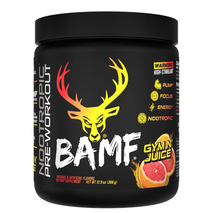 BUCKED UP | Pre-entreno BAMF 30 Serv - Gym N Juice Citrus
