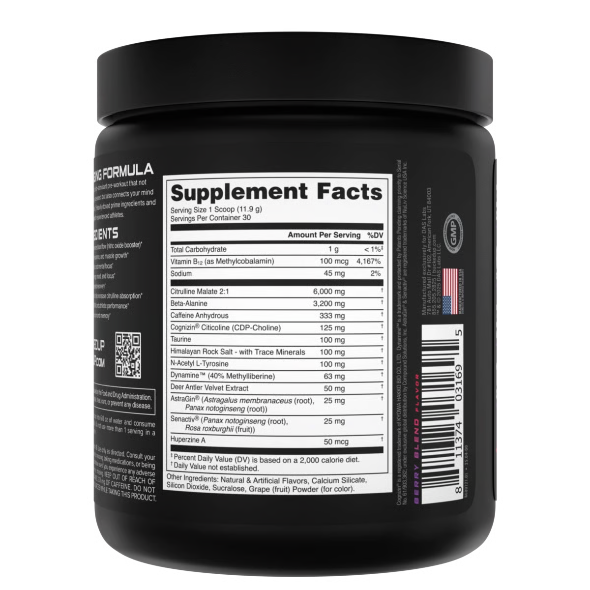 BUCKED UP | Pre-entreno BAMF 30 Serv - Jungle Juice