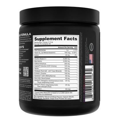 BUCKED UP | Pre-entreno BAMF 30 Serv - Jungle Juice