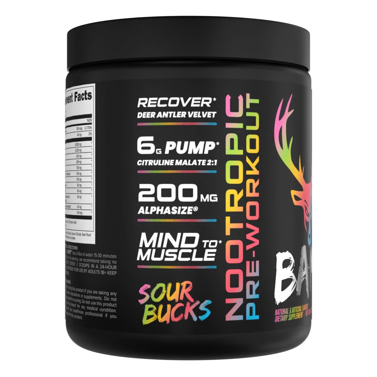 BUCKED UP | Pre-entreno BAMF 30 Serv - Sour Bucks