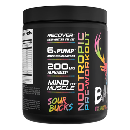 BUCKED UP | Pre-entreno BAMF 30 Serv - Sour Bucks