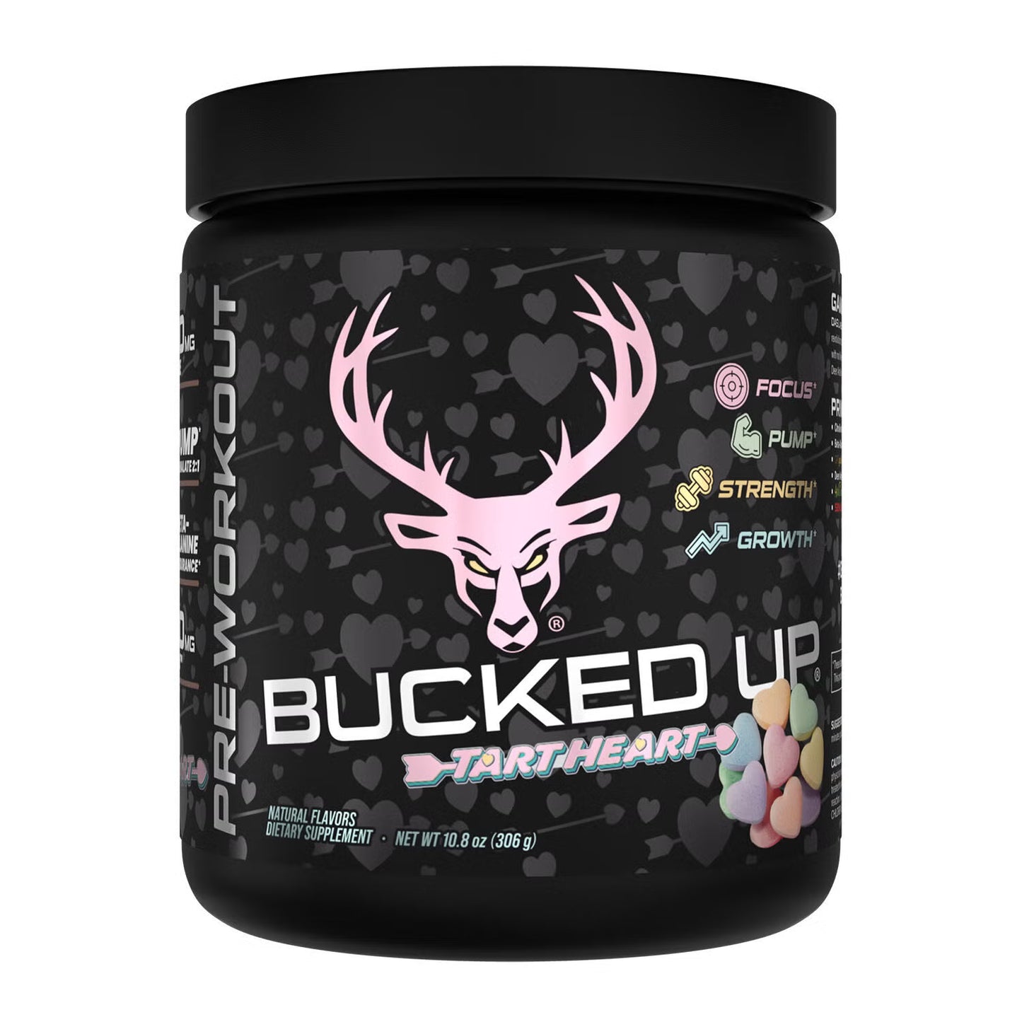 BUCKED UP | Pre-entreno BAMF 30 Serv - Tart Heart