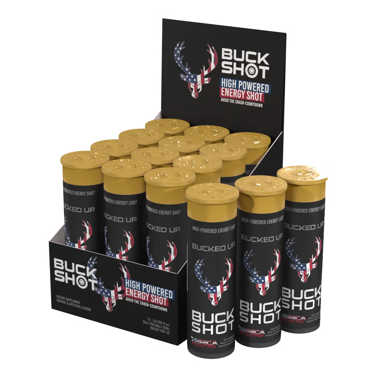 BUCKED UP | Buckshot 12 pza - Rocket Pop